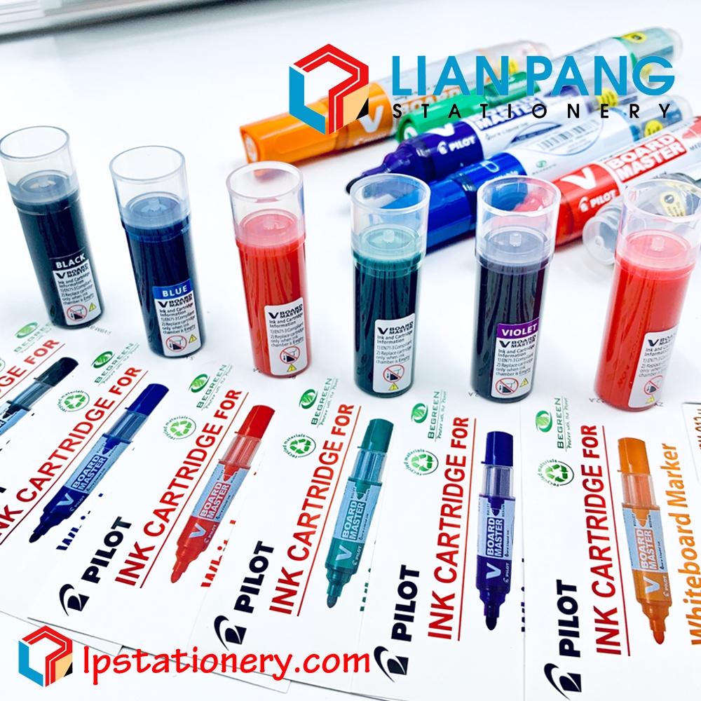 Pilot VBoard Master Refill Ink Cartridge 6 Colours Shopee Malaysia