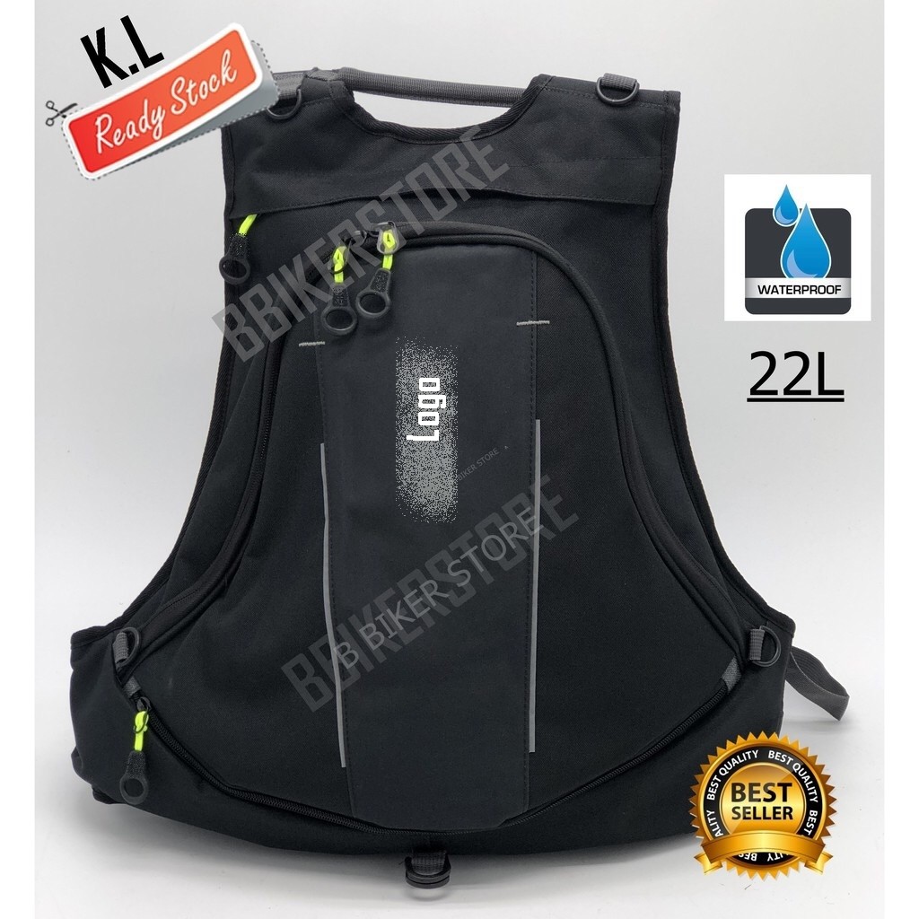 [READY STOCK] BACKPACK GIVI WATERPROOF RIDING BAG RUCKSACK HELMET BAG ...