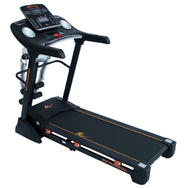 Fitness concept online treadmill