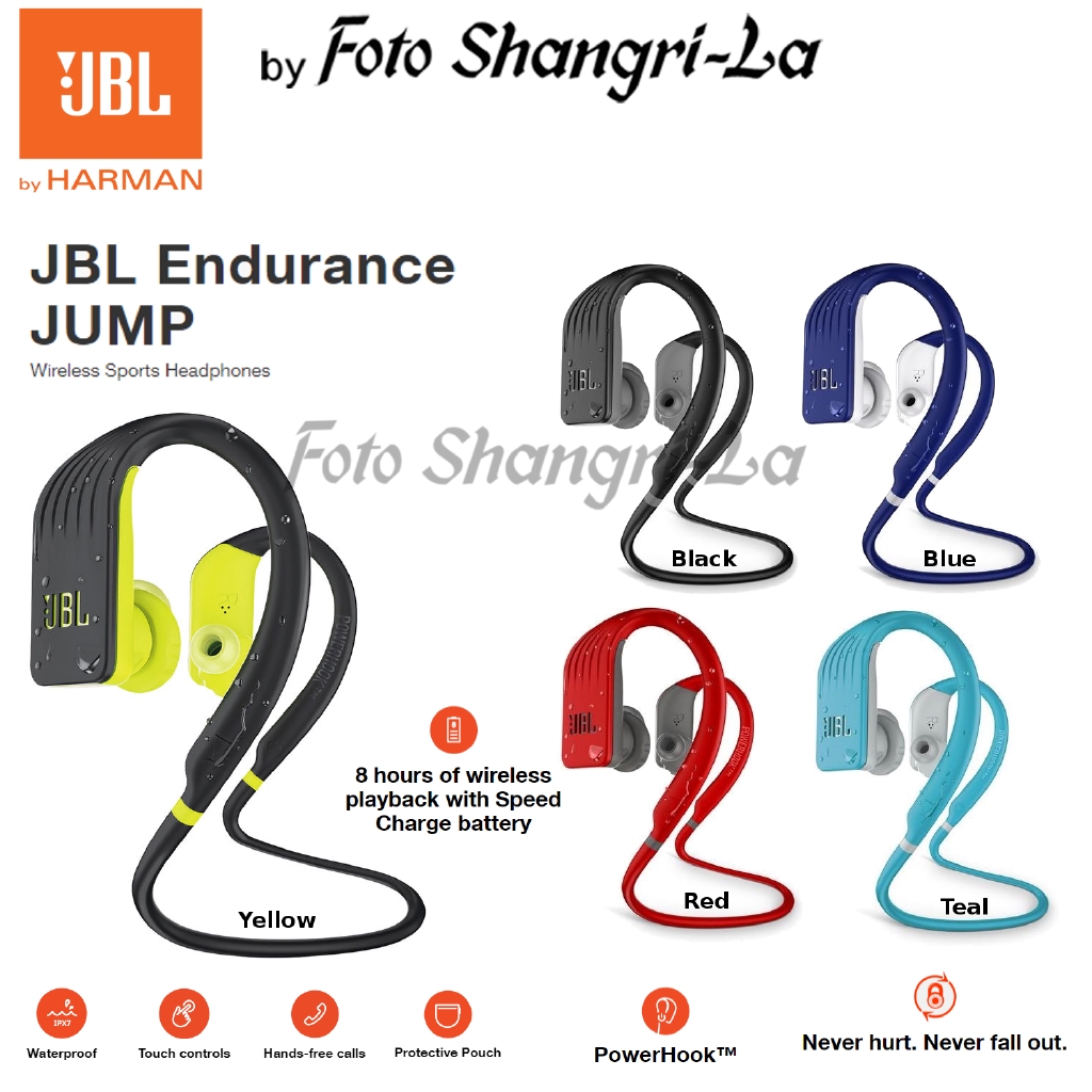 JBL Endurance JUMP  Waterproof Wireless Sport In-Ear Headphones