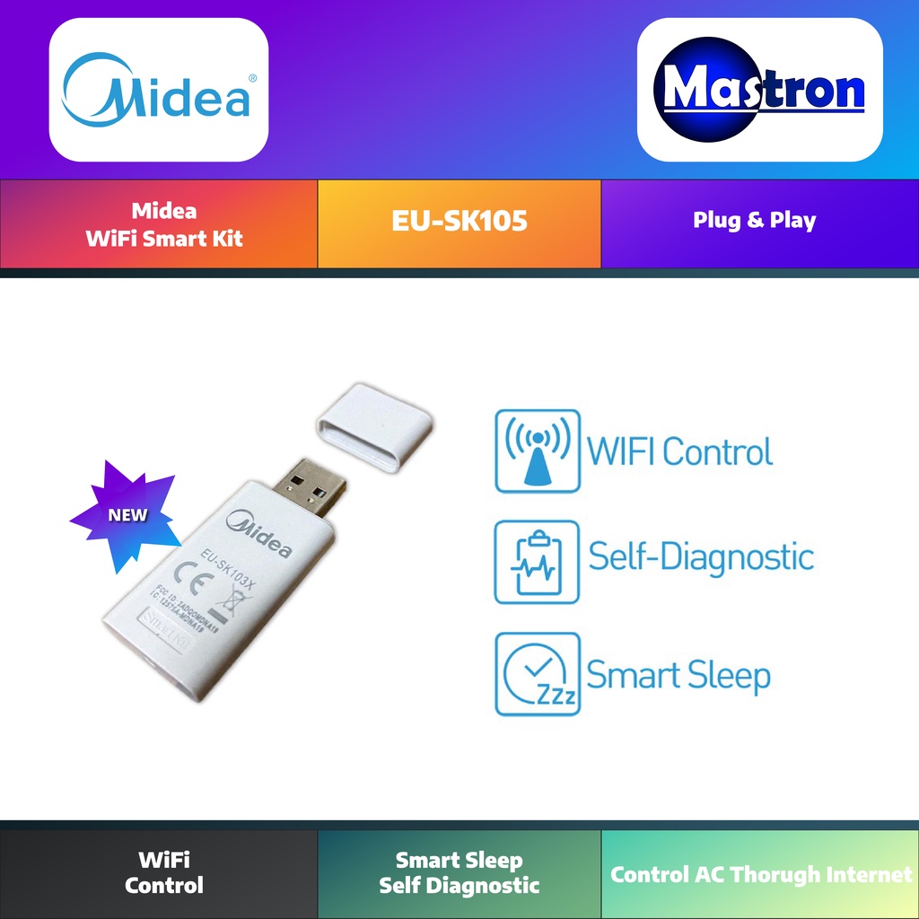 Midea Air Conditioner WiFi Connect Smart Kit EUSK105 WiFi Dongle