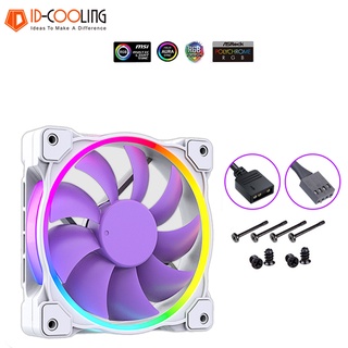 ID COOLING ZF-12025-Pink/Purple Single Pack ARGB Temperature