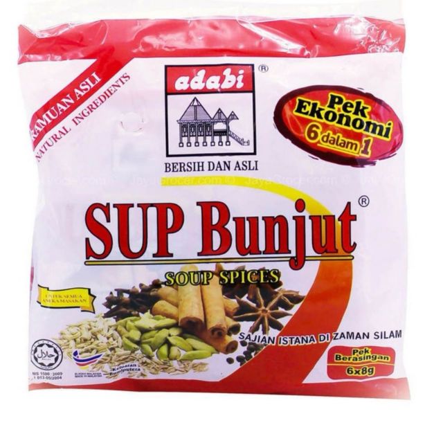 Adabi Sup Bunjut Pek Ekonomi (6 dalam 1) | Shopee Malaysia