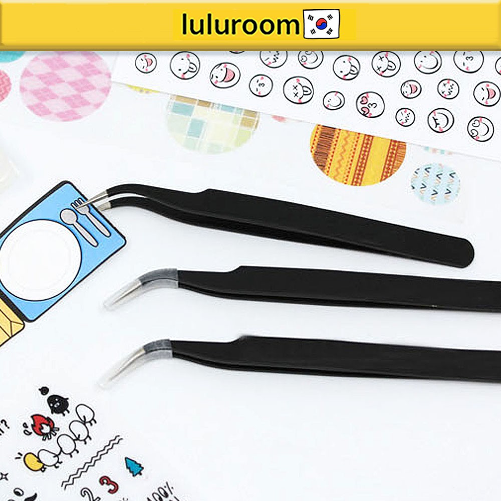 [Lulu's] Sticker Tweezers Forceps Pincette Deco Diary Dakku Baking