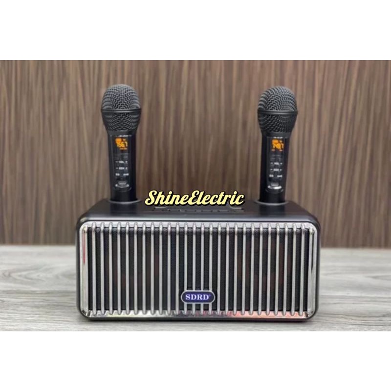 Haofy Speaker,Family KTV High Quality Sound Kit Integrated Wireless  Microphone Live Audio Card Karaoke Speaker,Speaker 