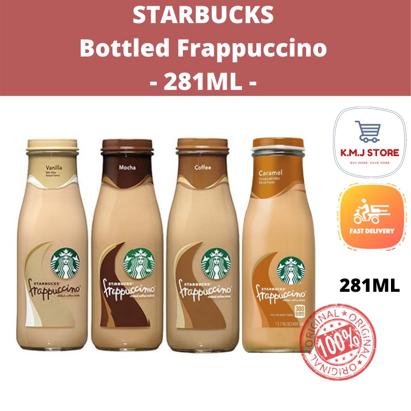 Starbucks Bottled Frappuccino Coffee Mocha Vanila Caramel Ml