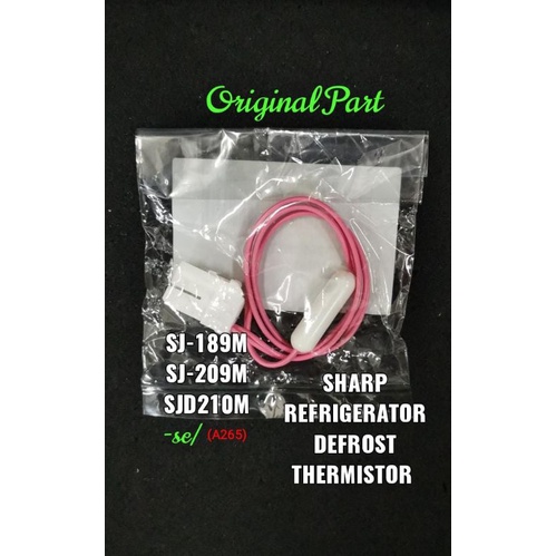 SHARP REFRIGERATOR DEFROST THERMISTOR DEFROST SENSOR ORIGINAL PART SJ ...