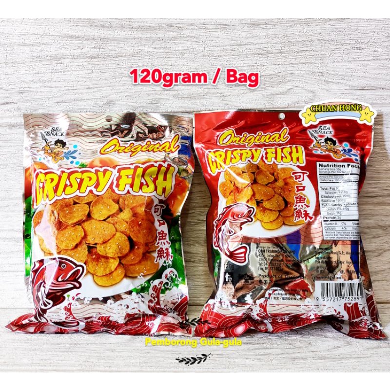 Keropok Satay Ikan Crispy Fish 120g /Bag | Shopee Malaysia