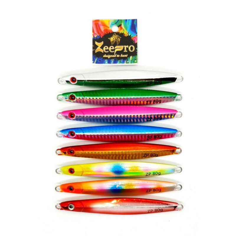 ZEEPRO JIG 30G/40G/60G/80G/100G/150G/200G | Shopee Malaysia