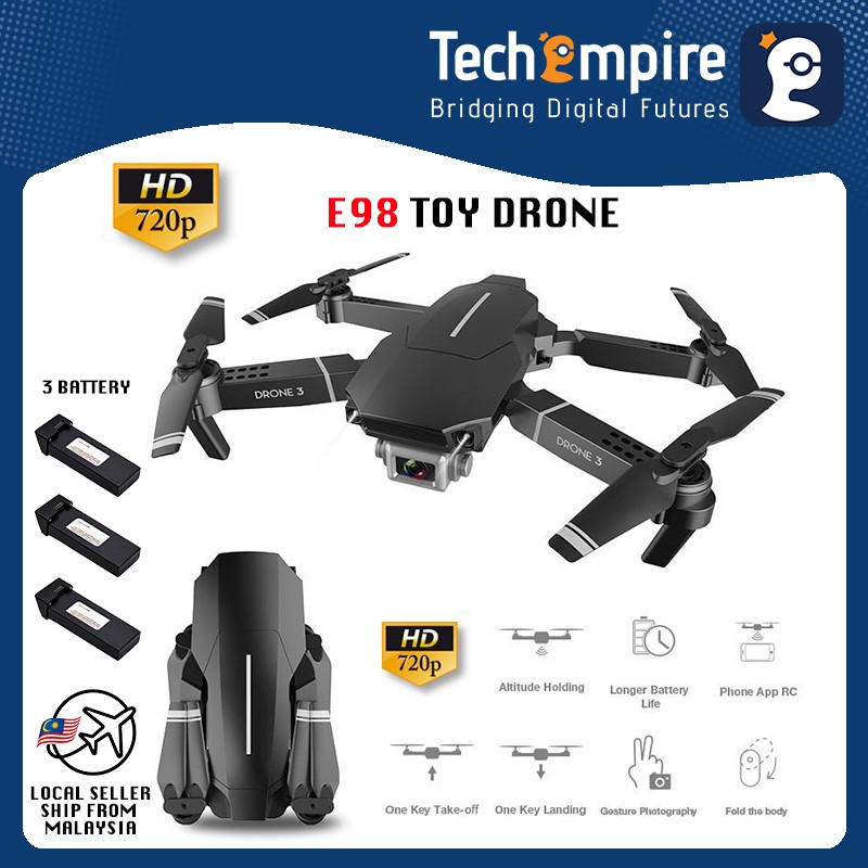 NEW Drone E88 with 4K HD Dual Camera WIFI FPV wide angle HD Camera