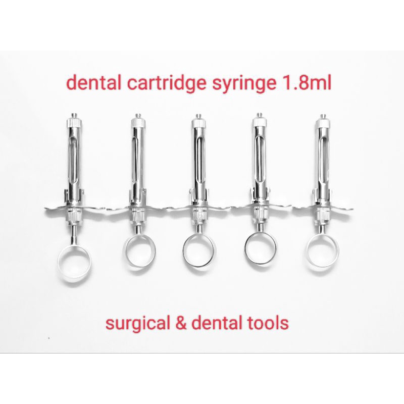 set of 5 dental cartridge syringe 1.8ml Shopee Malaysia