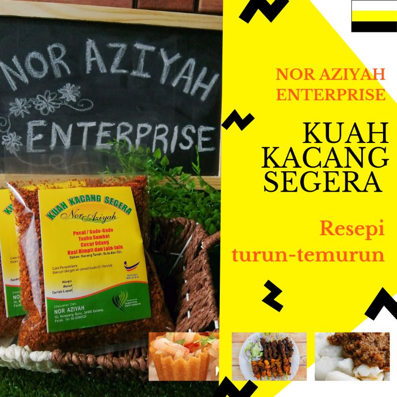 Kuah Kacang Segera Nor Aziyah Enterprise Shopee Malaysia