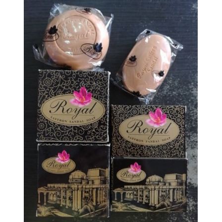 Royal saffron sandal soap price store
