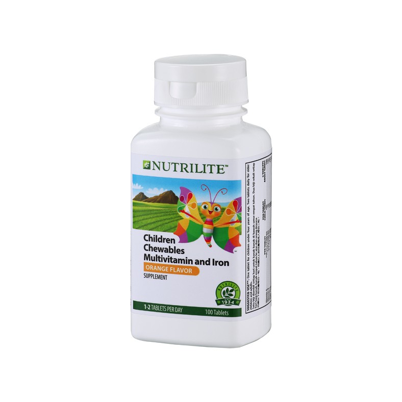 NUTRILITE Children Multivitamin and Iron Chewable Tablet 100 tab