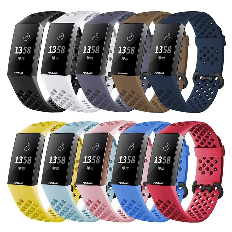 Fitbit Charge 3 Fitbit Charge 4 Straps Soft Silicone Fitbit