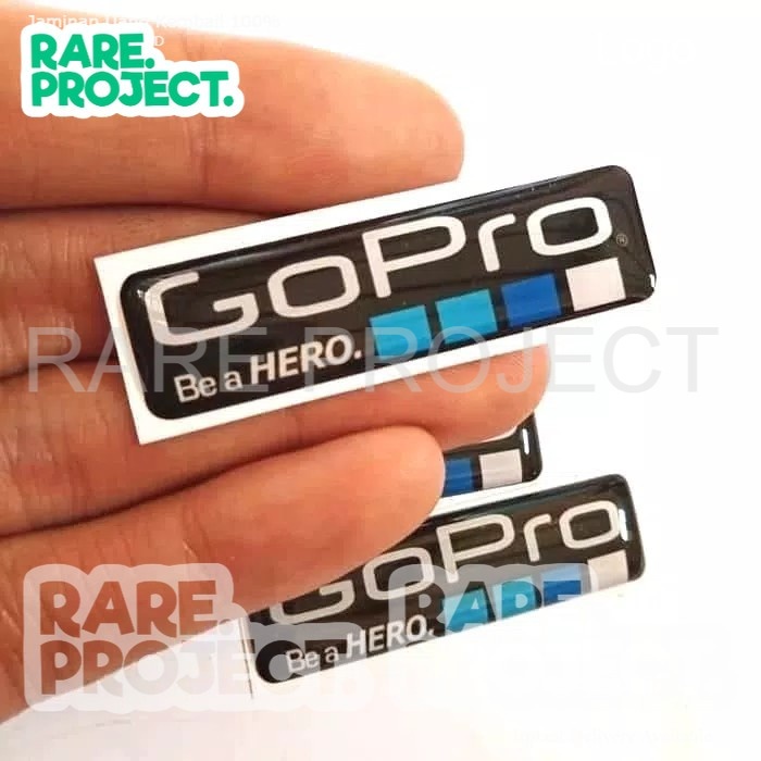 Gopro GO PRO FLEXIBLE embossed RESIN STICKER EMBLEM car sticker ...