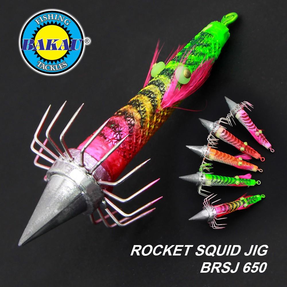 Bakau Rocket Squid Jig (BRSJ 800&BRSJ 650)