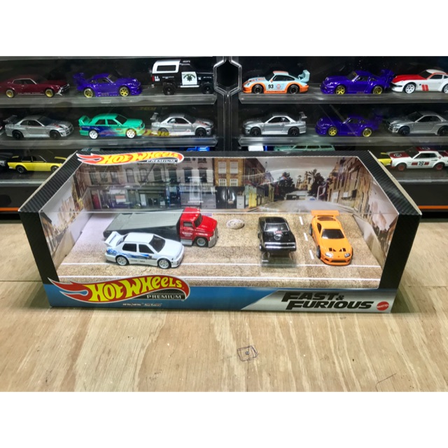 Hot wheels premium collector set assorted fast and furious box set
