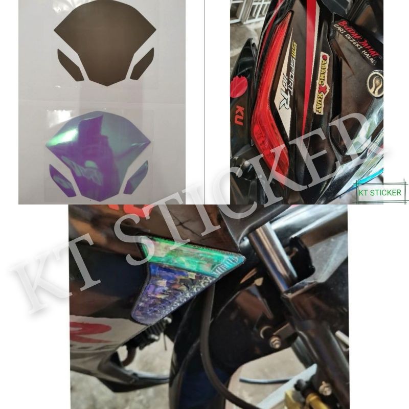 SYM SM SPORT 110R STICKER TINTED 1 SET (METER/SIGNAL /DADA) | Shopee ...