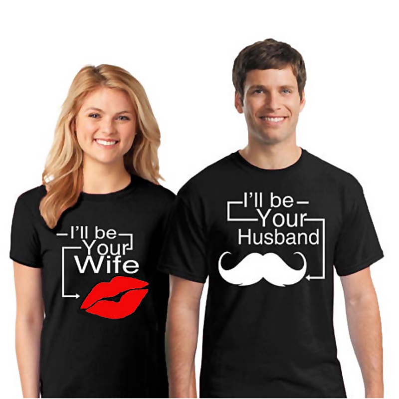 cute husband and wife shirts