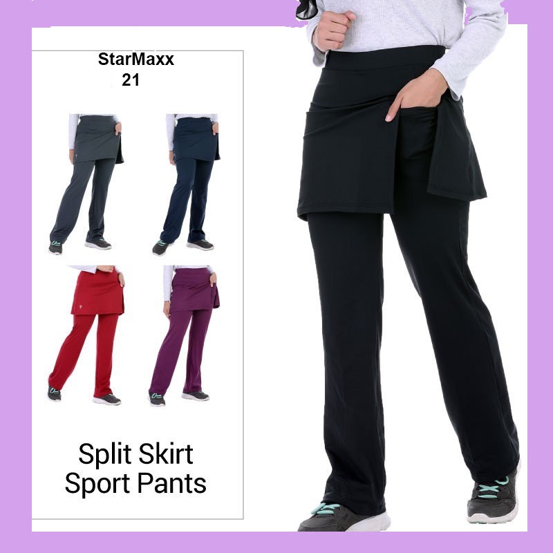 Skirt pants zumba sales