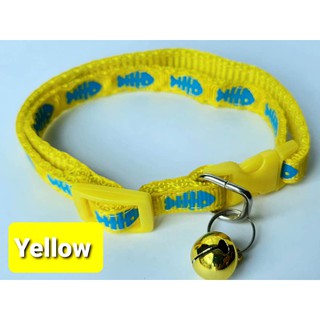 PetsVuitton Cat Collar with Bell Adjustable Buckle Pet Necklace Neck Strap  Paw Print 32cm Rantai Tali Kolar Kucing Loceng