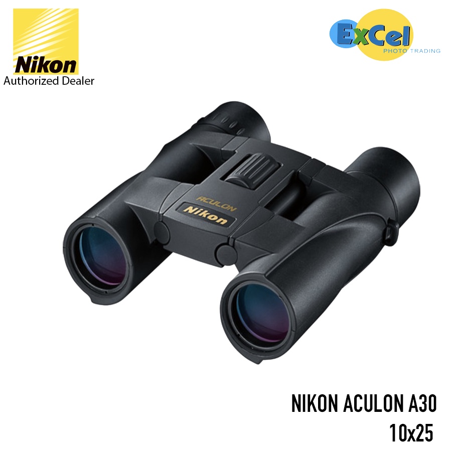 Camera Nikon Aculon A30 10x25 Binoculars Binoculares De Largo