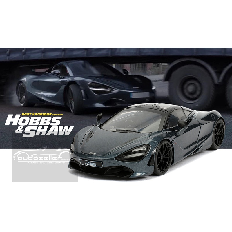 FAST & FURIOUS (HOBBS & SHAW) MOVIE CAR SHAW's McLaren 720s 124