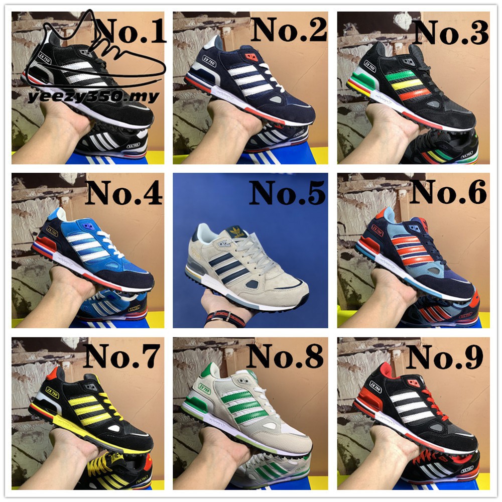 Adidas zx 750 multi-colored sale