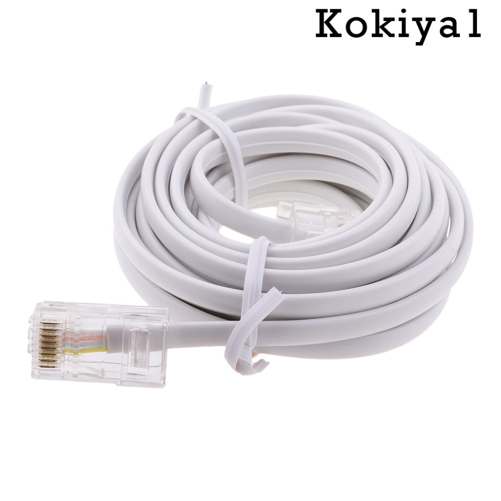 [KOKIYA1] RJ11 to RJ45 Cable Connect Router to ADSL Filtered RJ45 ...