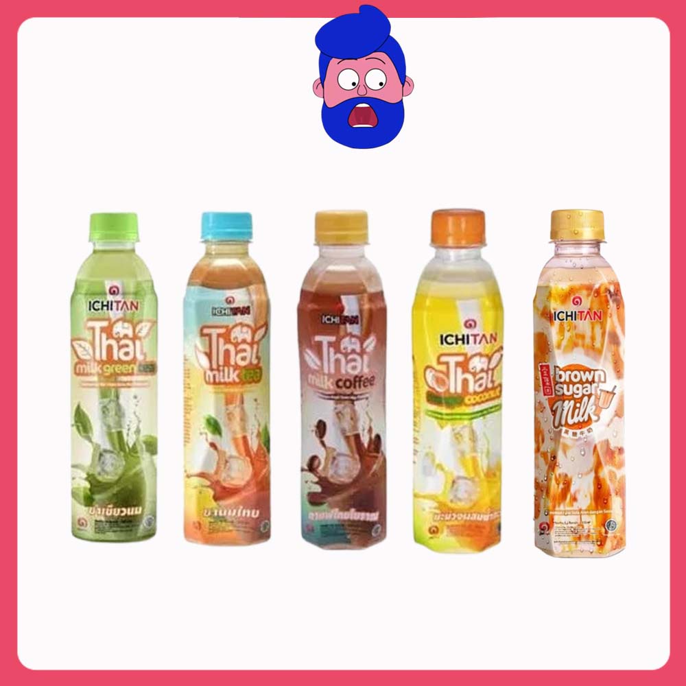 ICHITAN Thai Milk Tea/Green Tea/Coffee/Mango Coconut/Brown Sugar Milk