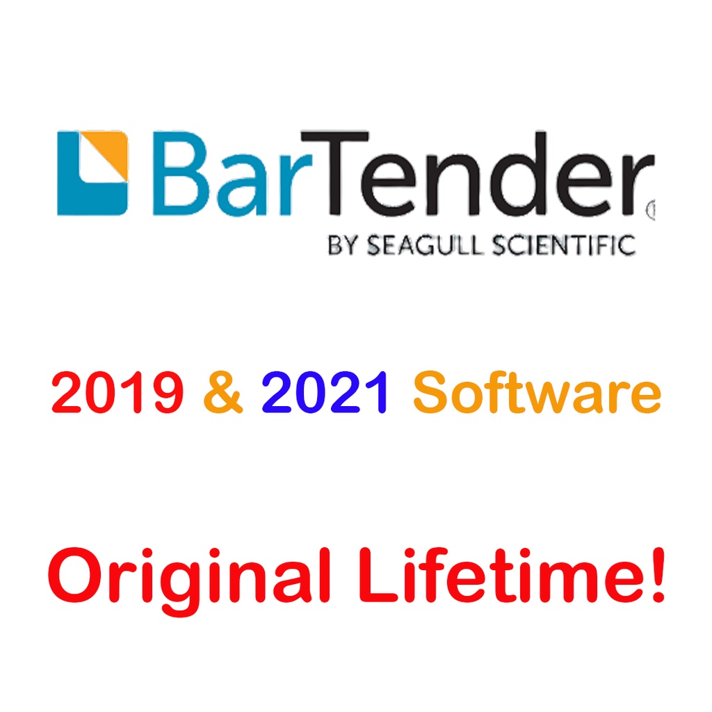 BarTender by Seagull Scientific Designer Software Barcode Maker 2019 ...