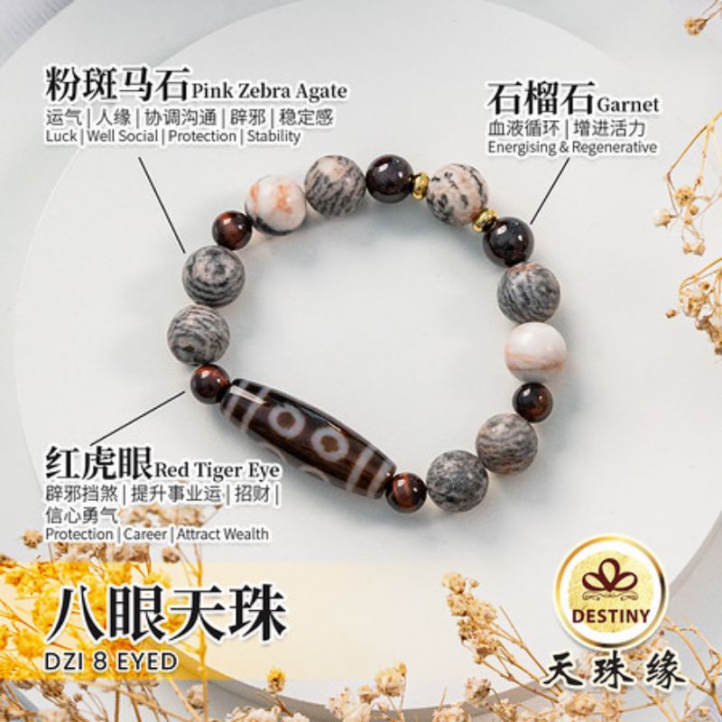 037天珠 上肯 仏七眼天珠 dzibeads！ - 工芸品