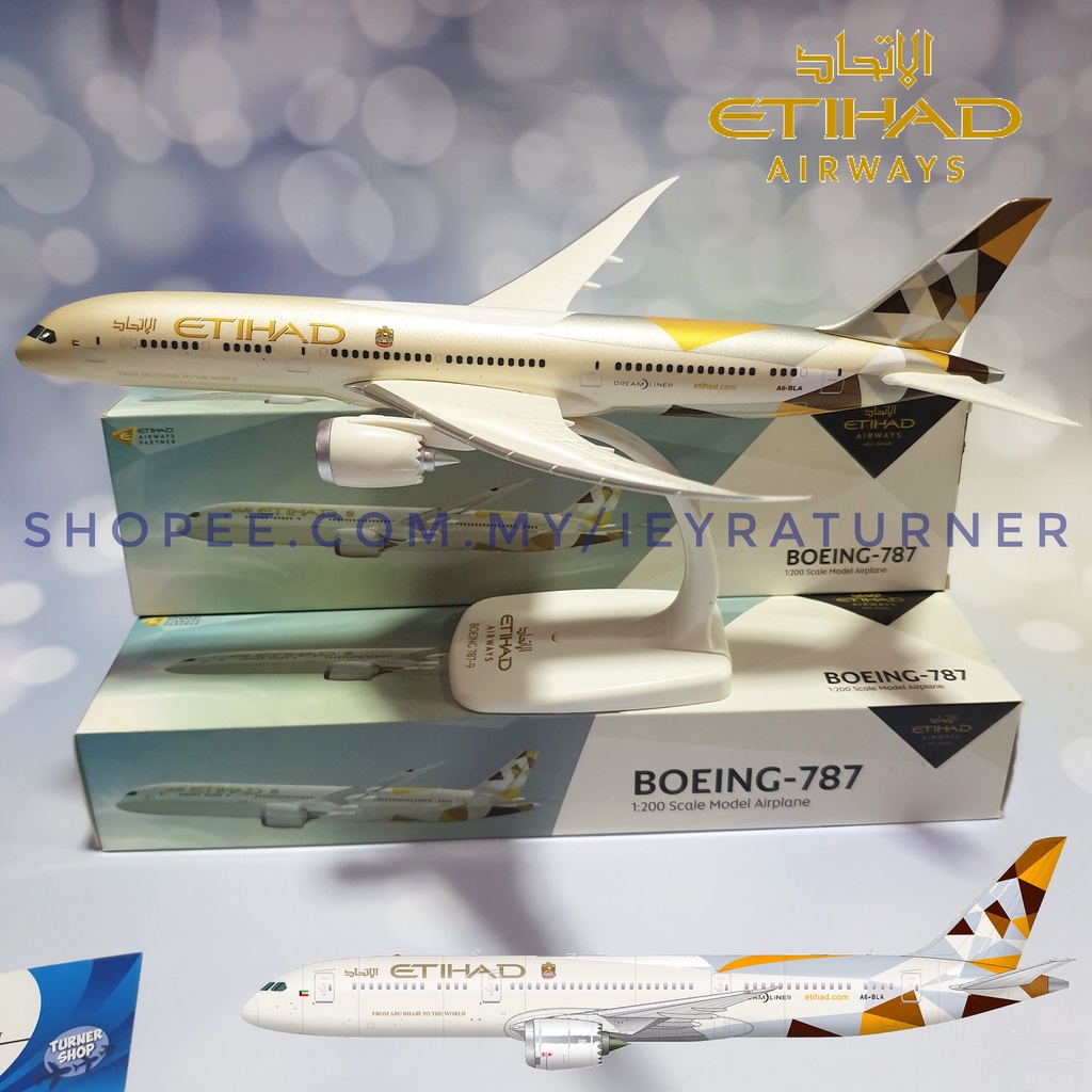 LIMITED EDITION Etihad Airways Boeing 787-9 (Dreamliner) A6-BLA 1