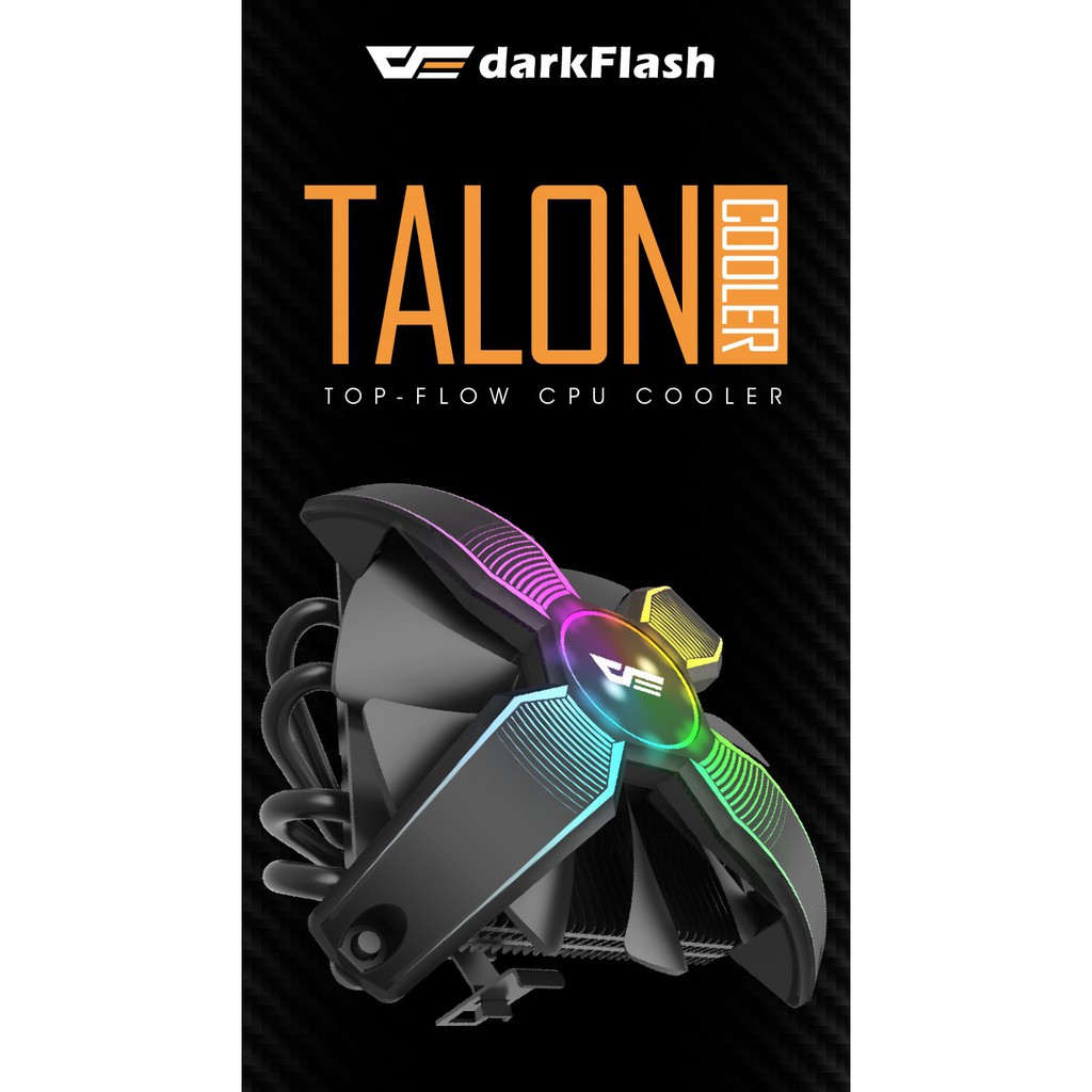 AIGO DARKFLASH TALON RGB CPU COOLER | Shopee Malaysia
