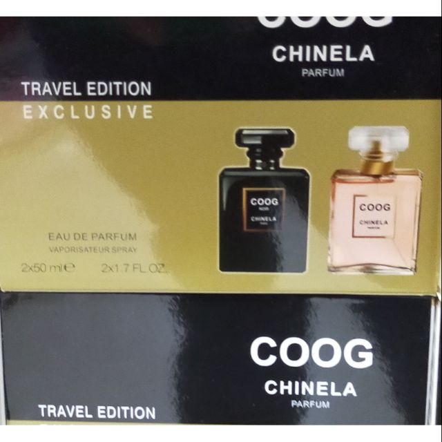 Twin pack perfume COOG CHINELA Shopee Malaysia