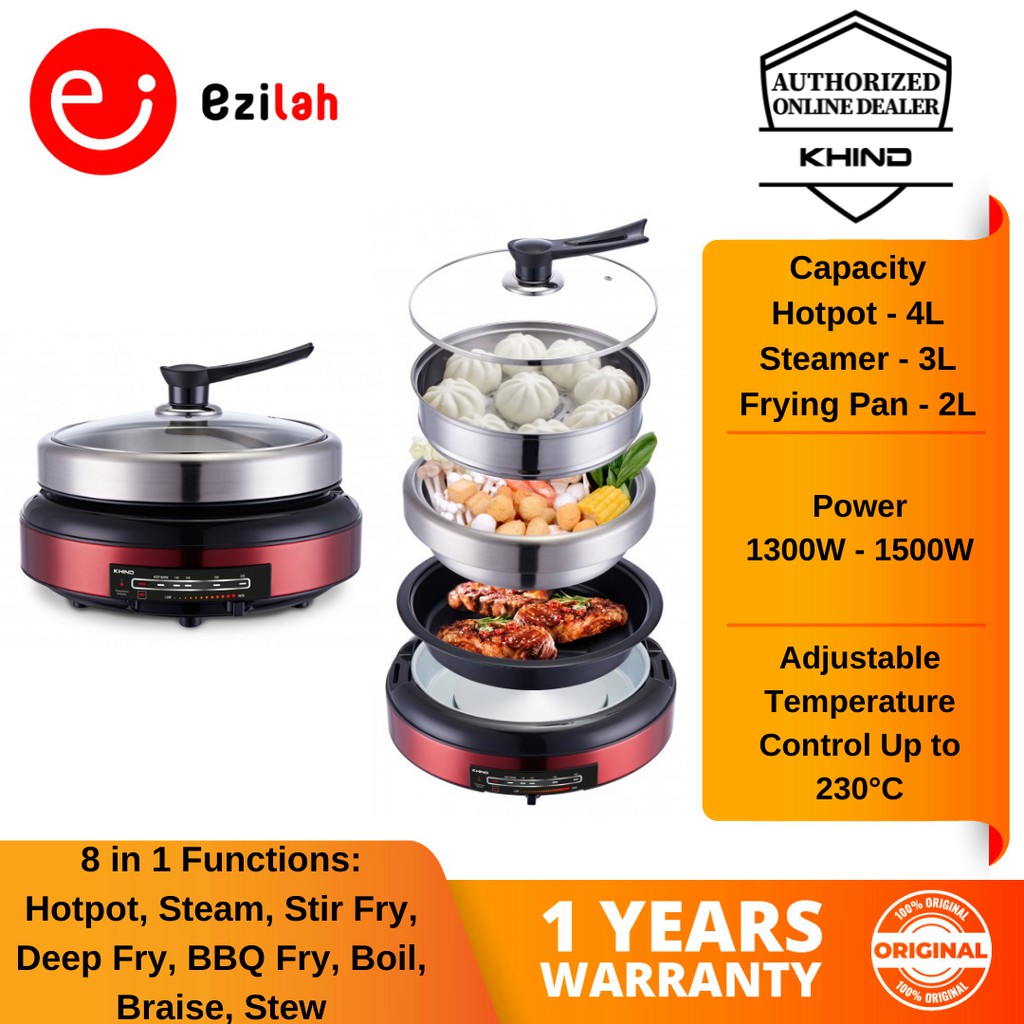 Khind 4l best sale multi cooker