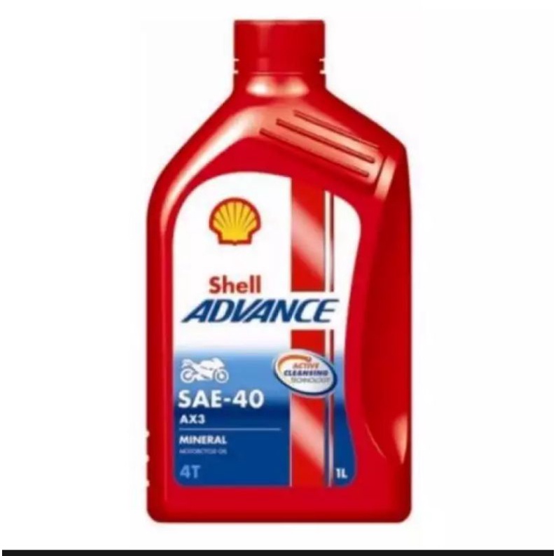 Shell Advance AX3 SAE-40 Engine Oil (1 L) | Shopee Malaysia