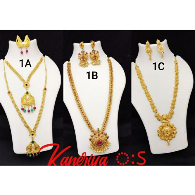 🎀ASSORTED SEMI GOLD POLISHED & MATTE SETS🎀 Shopee Malaysia