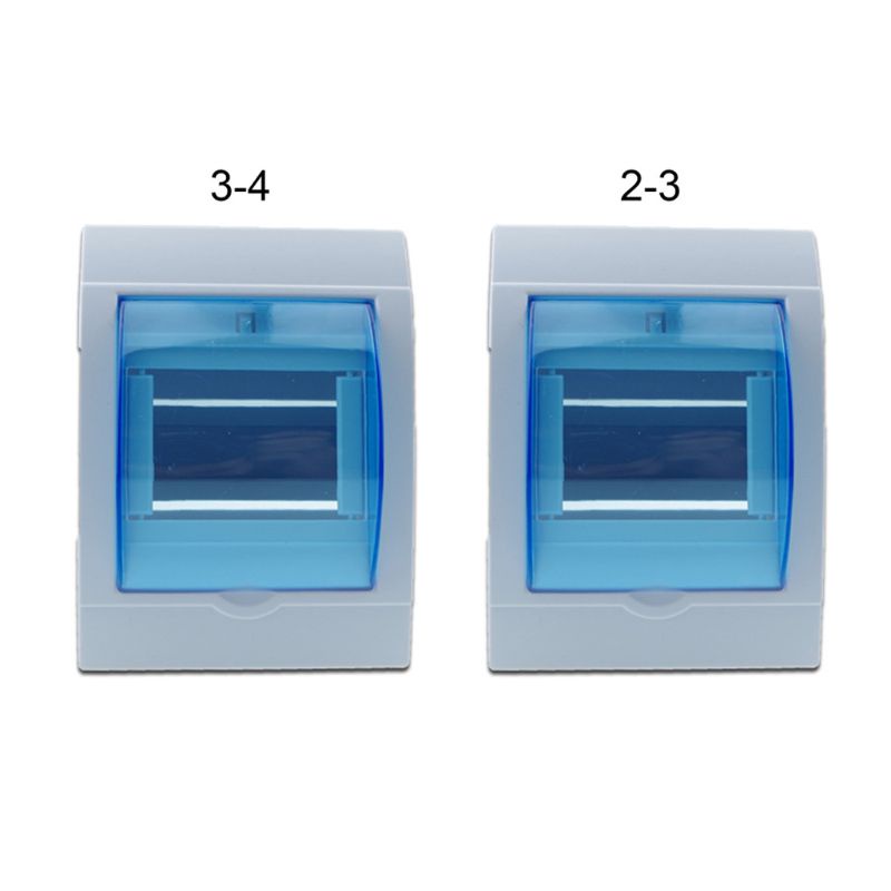 PCF* 2-3 3-4 Ways Waterproof Distribution Box Home Plastic Distribution ...