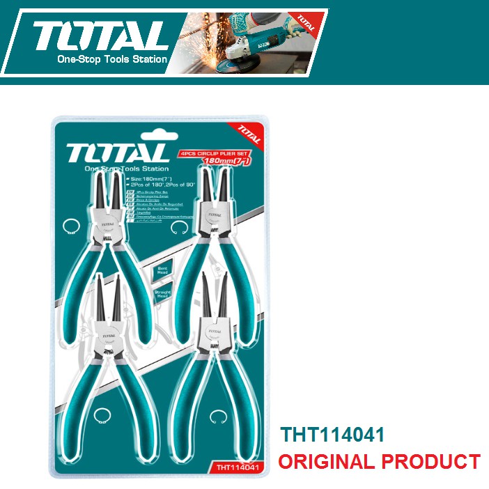 Total tools circlip deals pliers