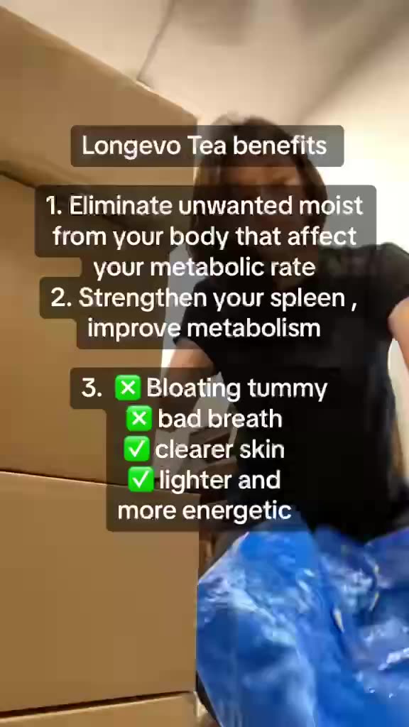 Longevo Tea water retention wellness beauty perut buncit oily scalp ...