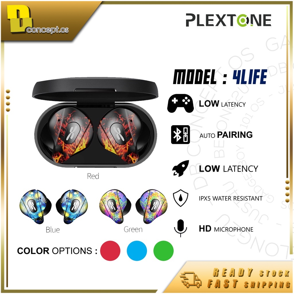 Plextone wireless gaming online earphone