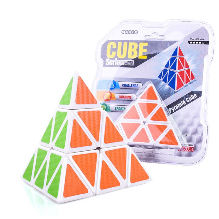 White Border Pyraminx Magic Rubik’s Cube Puzzle | Shopee Malaysia