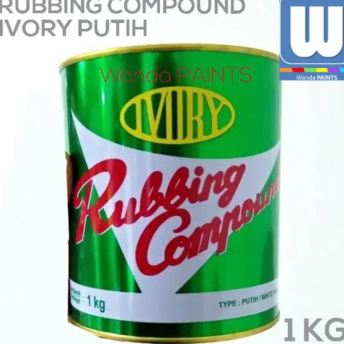 Wow Rubbing Compound Ivory Ivory White Complex 1kg Good Shopee Malaysia