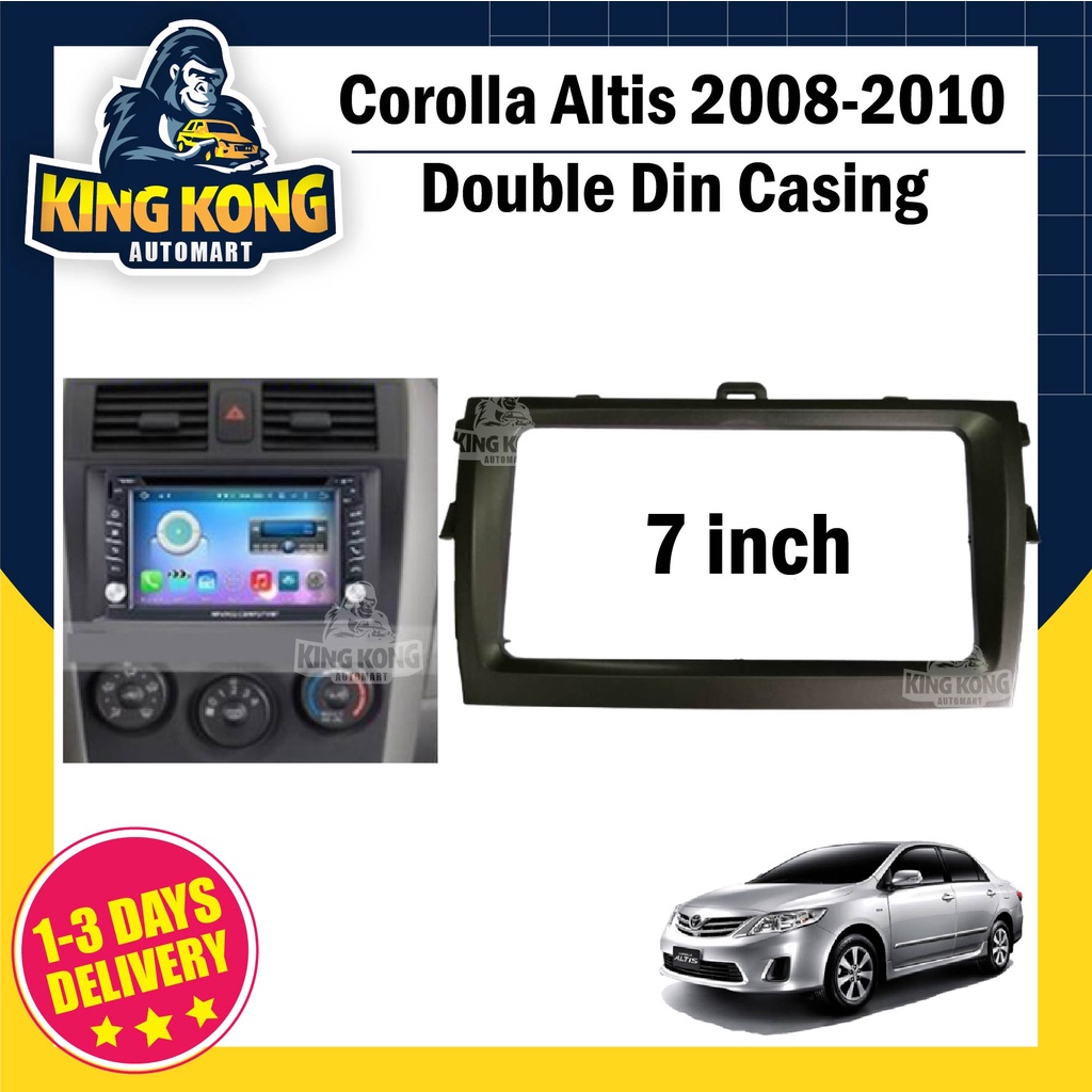 Toyota Altis 2007-2012 Double Din Player Casing | Shopee Malaysia