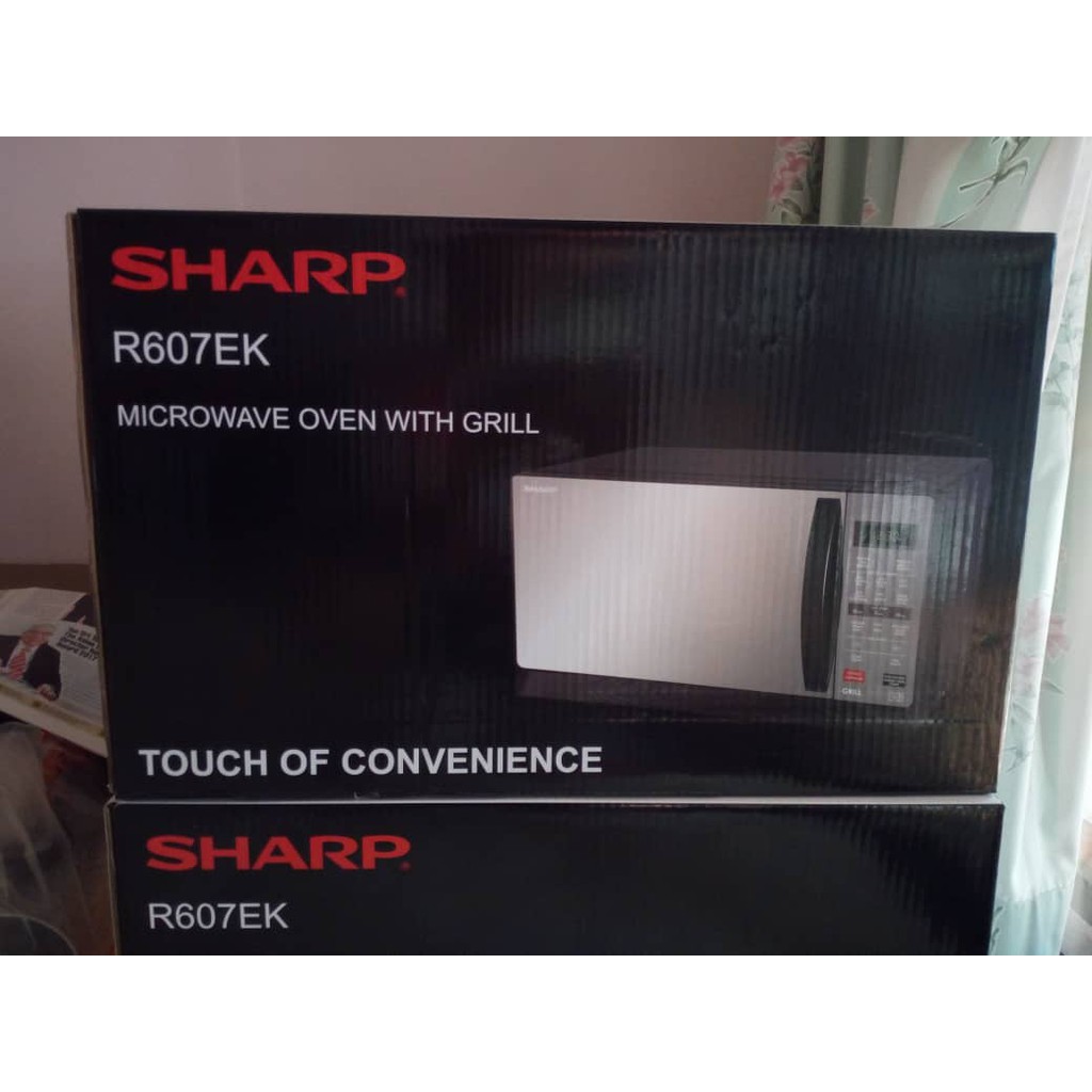 Sharp Microwave Oven with Infrared Grill 25L 900W R607EK (2018 New