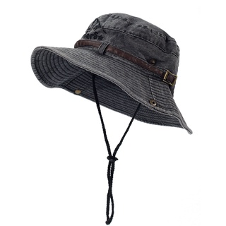 Four Seasons Bucket Hats for Men Women Washed Cotton Casual Panama Hat  Fishing Hunting Cap Sun Protection Caps Outdoor Sun Hat
