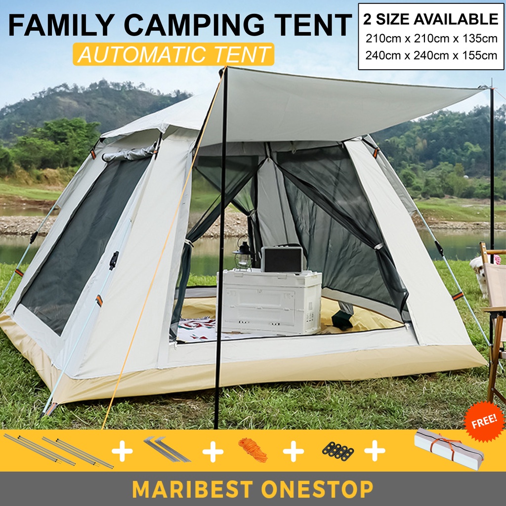 Outdoor Camping Tent Camping Tent Waterproof Family Camping Tent ...