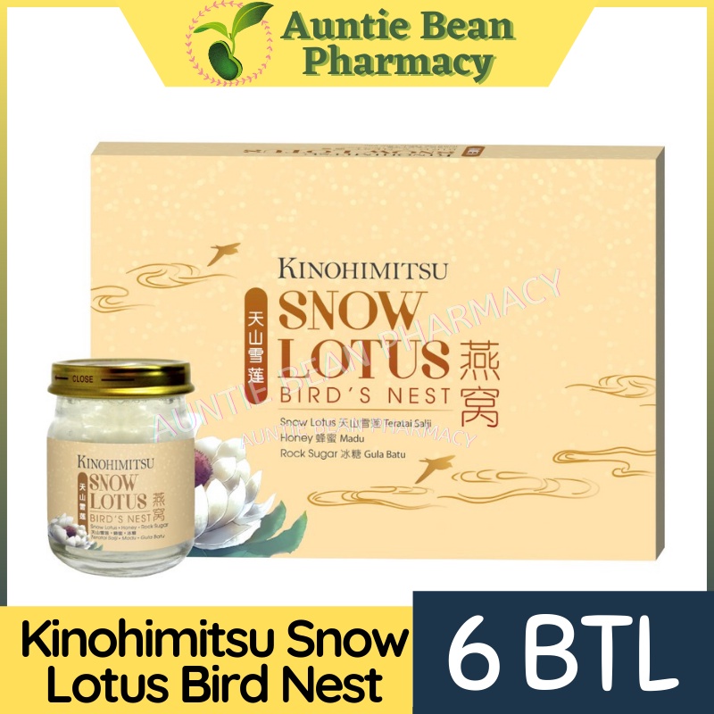 Kinohimitsu Snow Lotus Bird's Nest [ 75ml x 6 ] Shopee Malaysia